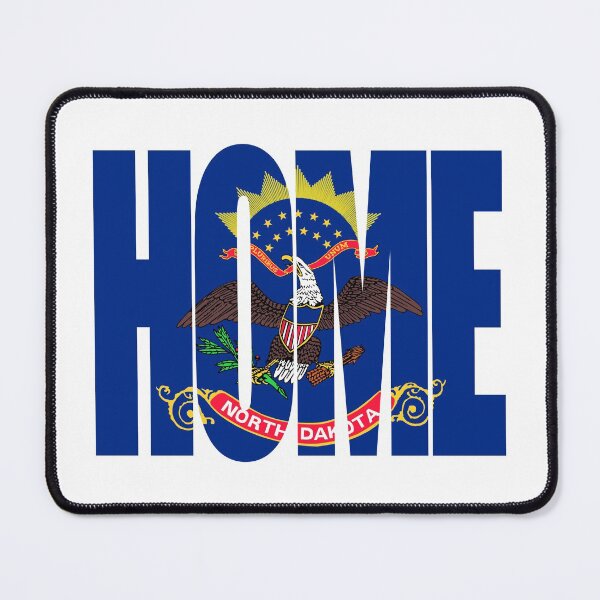 Item preview, North Dakota Home - State Flag designed and sold by DonDota.