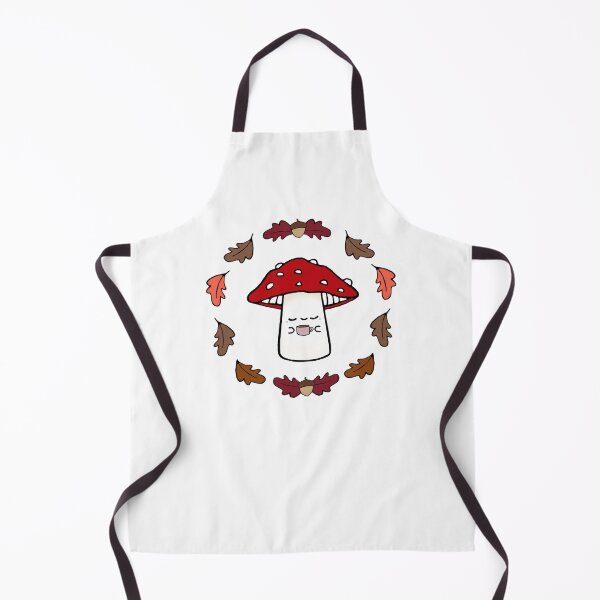 Item preview, Happy Mushroom Enjoys Cuppa designed and sold by Stacey Roman.