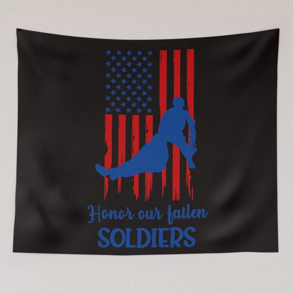 Item preview, Honor our fallen soldiers Veterans Day- Veterans Day  designed and sold by Designs Of all kinds.