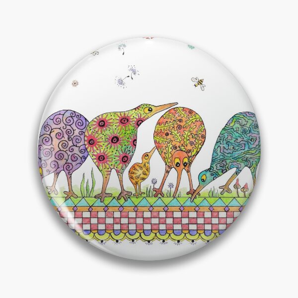 Item preview, Kiwi Family Outing designed and sold by Linda Bassett.