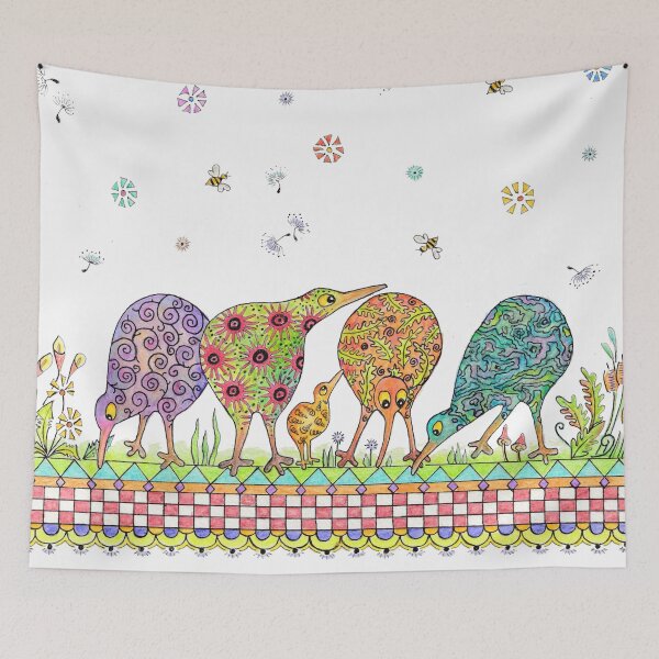 Item preview, Kiwi Family Outing designed and sold by Linda Bassett.