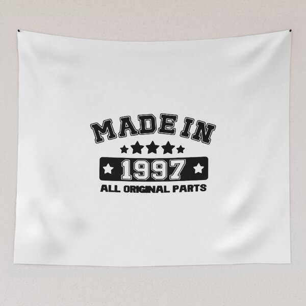 Item preview, Made in 1997 All Original Parts Gift Premium Apparel Funny Holiday Xmas designed and sold by DesignByHeartUK.