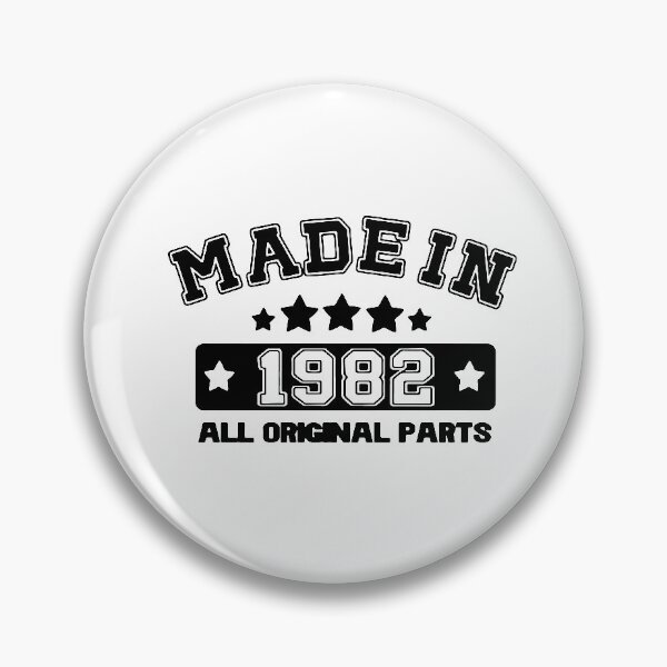 Item preview, Made in 1982 All Original Parts Gift Premium Apparel Funny Holiday Xmas designed and sold by DesignByHeartUK.