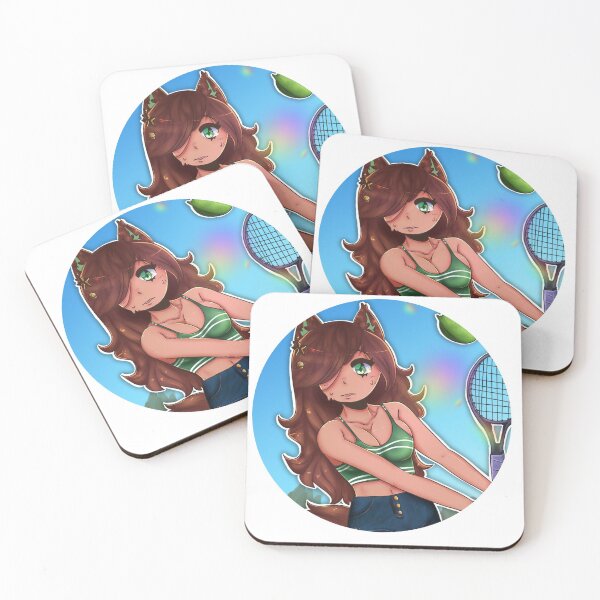 Item preview, Kira playing tennis designed and sold by Norway-Addict.