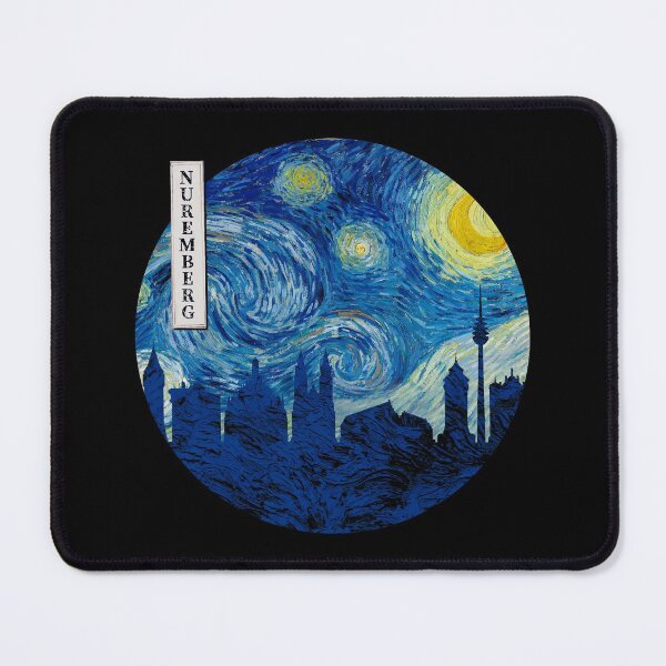 Item preview, Nuremberg Starry Night Van Gogh Circle designed and sold by DFerraz.