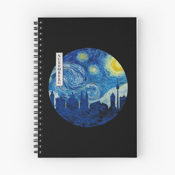 Item preview, Nuremberg Starry Night Van Gogh Circle designed and sold by DFerraz.