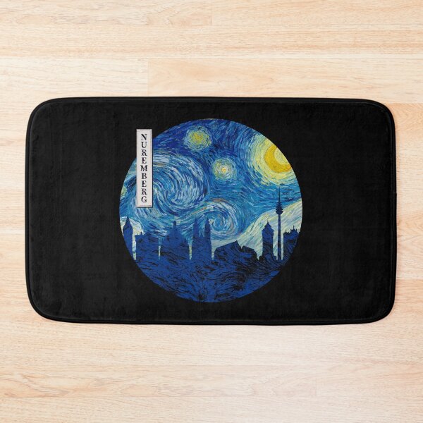 Item preview, Nuremberg Starry Night Van Gogh Circle designed and sold by DFerraz.