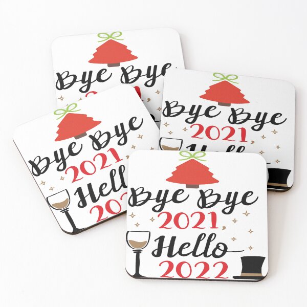 Item preview, Bye Bye 2021 Hello 2022 designed and sold by VinCut.