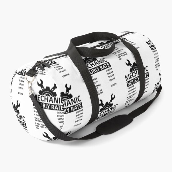 Item preview, Funny Mechanic Hourly Rate List Per Hour Art Design Happy Apparel Essential Inspiration Joy Mood Funny designed and sold by DesignByHeartUK.