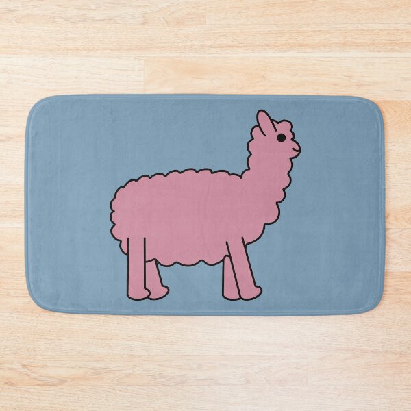 Item preview, Cute Kawaii Alpaca - Pink designed and sold by KawaiiByDice.