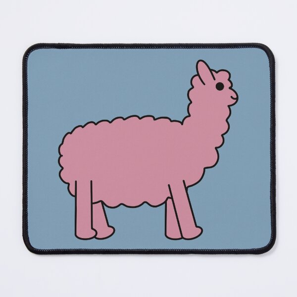 Item preview, Cute Kawaii Alpaca - Pink designed and sold by KawaiiByDice.