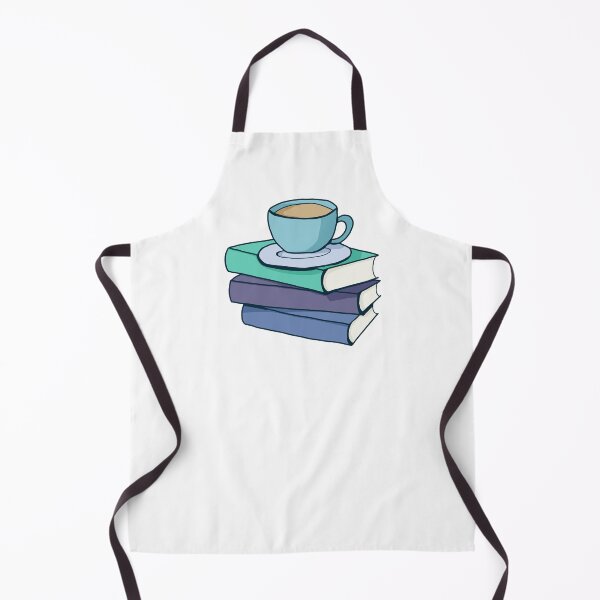 Item preview, Stack of books with a hot drink designed and sold by Becky-Marie.