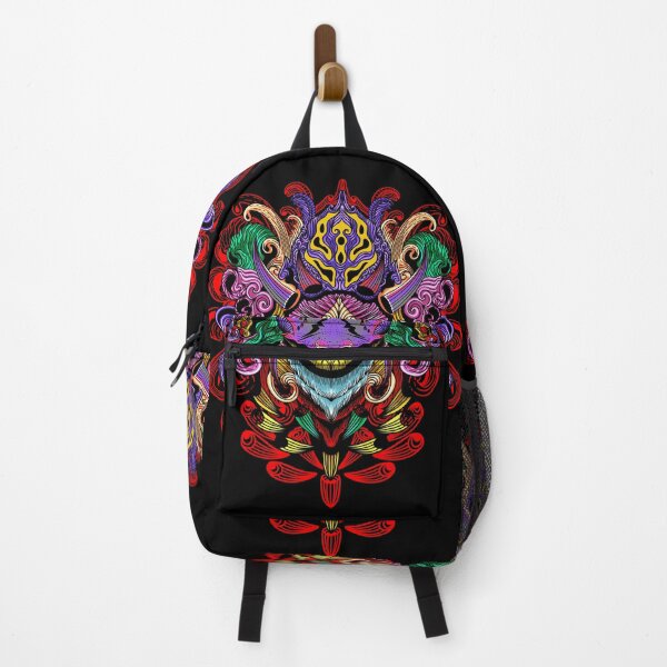 Item preview, Demon mask illustration designed and sold by nickardi.