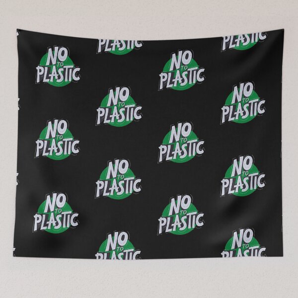 Item preview, No To Plastic  2 - Environmental designed and sold by GreenEnvytt.