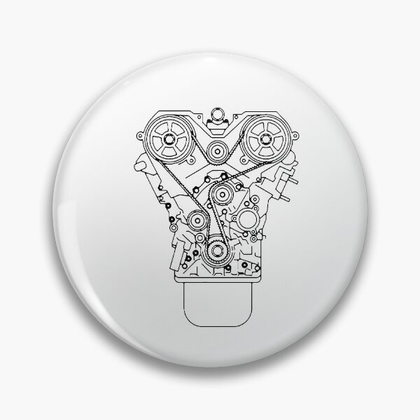 Item preview, Mechanic Turbo Car Engine Booster Exploded Turbo Car Art Design Happy Apparel Essential Inspiration Joy Mood Funny designed and sold by DesignByHeartUK.