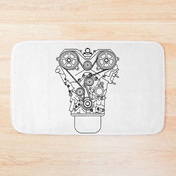 Item preview, Mechanic Turbo Car Engine Booster Exploded Turbo Car Art Design Happy Apparel Essential Inspiration Joy Mood Funny designed and sold by DesignByHeartUK.