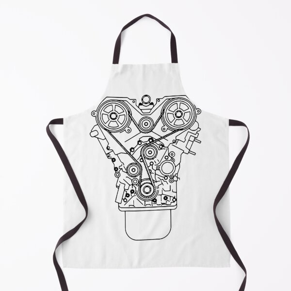 Item preview, Mechanic Turbo Car Engine Booster Exploded Turbo Car Art Design Happy Apparel Essential Inspiration Joy Mood Funny designed and sold by DesignByHeartUK.