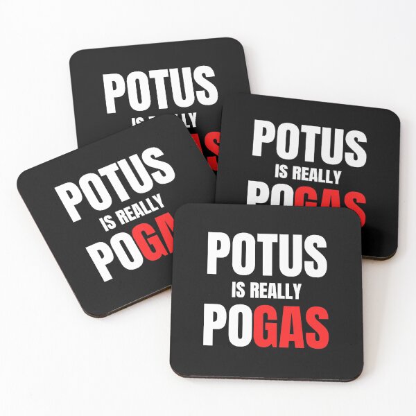 Item preview, POTUS IS REALLY POGAS, FARTING BIDEN, FJB, Funny T-Shirt designed and sold by JoesCornerStore.