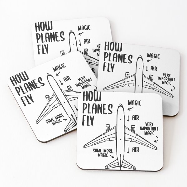Item preview, How Planes Fly Funny Planes flight pilot aviation airplane student Art Design Happy Apparel Essential Inspiration Joy Mood Funny designed and sold by DesignByHeartUK.