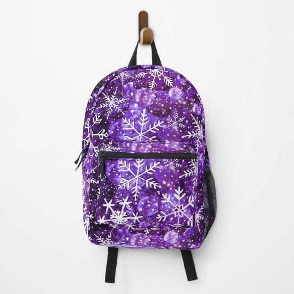 Item preview, Purple galaxy snowflakes and stars designed and sold by MagentaRose.