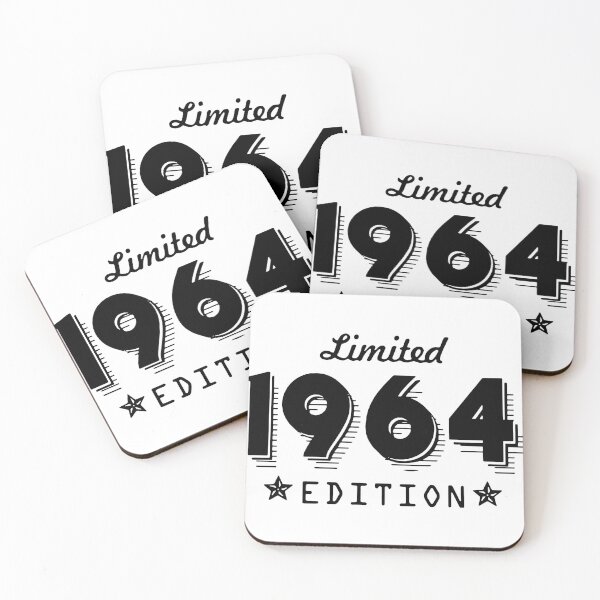 Item preview, Limited edition 1964 Made in 1964 All Original Parts Gift Premium Apparel Funny Holiday Xmas designed and sold by DesignByHeartUK.