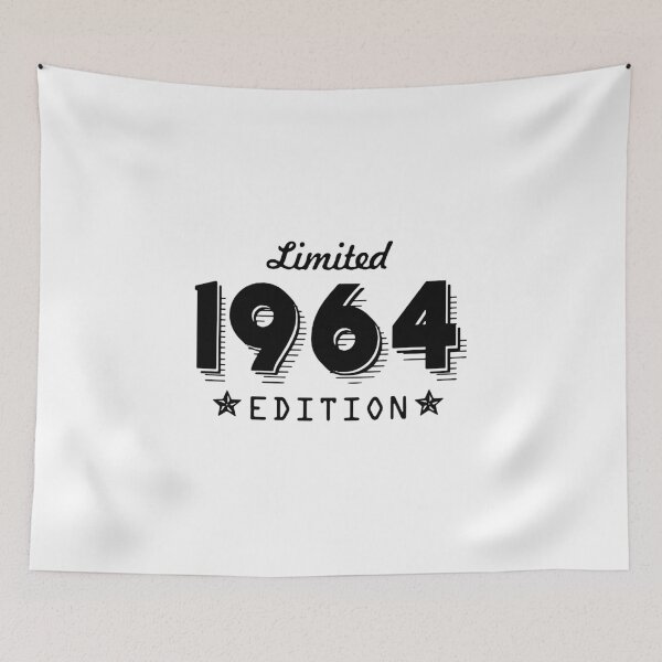 Item preview, Limited edition 1964 Made in 1964 All Original Parts Gift Premium Apparel Funny Holiday Xmas designed and sold by DesignByHeartUK.