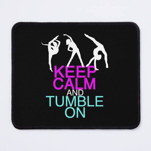 Item preview, Keep Calm Tumble On Gymnastics Humor designed and sold by Epic Love Designs.