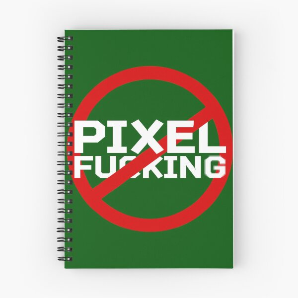 Item preview, No Pixel Fu#&ing (white text) designed and sold by IndieEffects.