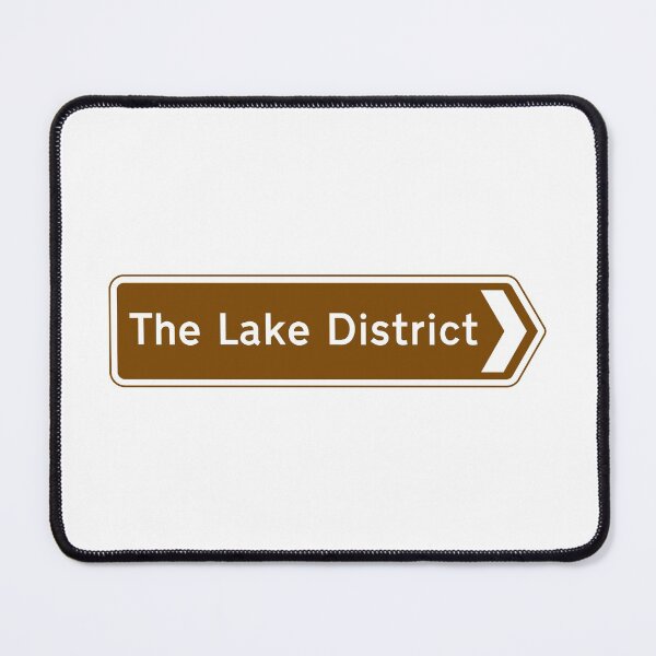 Artikelvorschau, Das Touristenschild des Lake District entworfen und verkauft von Cumbria Guru.
