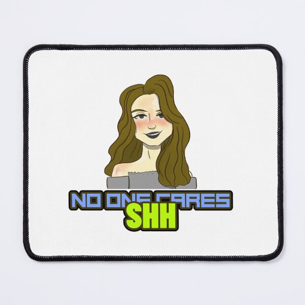 Item preview, Shh. No One Cares. Sarcastic T-Shirt Saying designed and sold by BestCoolStuff.