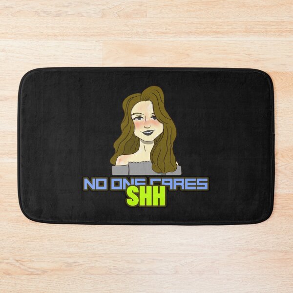 Item preview, Shh. No One Cares. Sarcastic T-Shirt Saying designed and sold by BestCoolStuff.