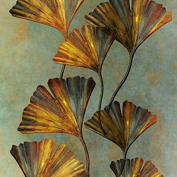 Aperçu de l'œuvre décoration florale ginko #ginko de JBJart