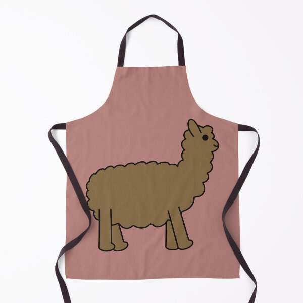 Item preview, Cute Kawaii Alpaca - Brown designed and sold by KawaiiByDice.
