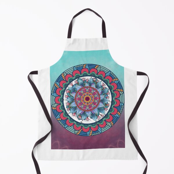 Item preview, Colourful Flowers Mandala designed and sold by WonderfulHumans.