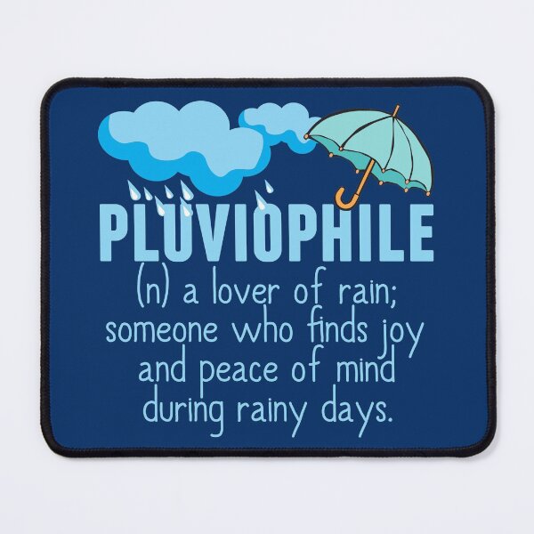 Item preview, Pluviophile - Love of Rain designed and sold by Epic Love Designs.