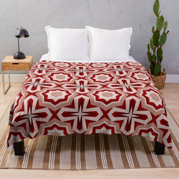 Item preview, Red Star Polygon Pattern designed and sold by palaco210.