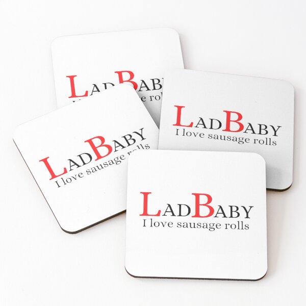 Item preview, Ladbaby i love sausage rolls designed and sold by Charlie ⭐⭐⭐⭐⭐.