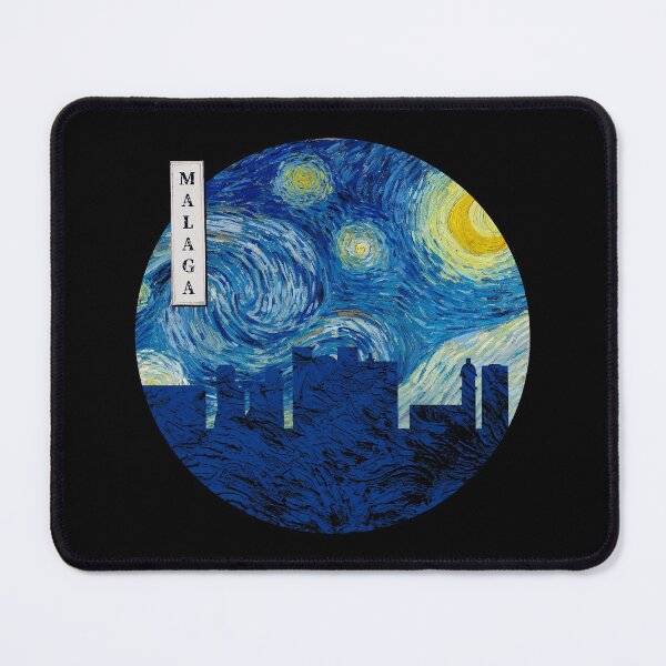 Item preview, Malaga Starry Night Van Gogh Circle designed and sold by DFerraz.