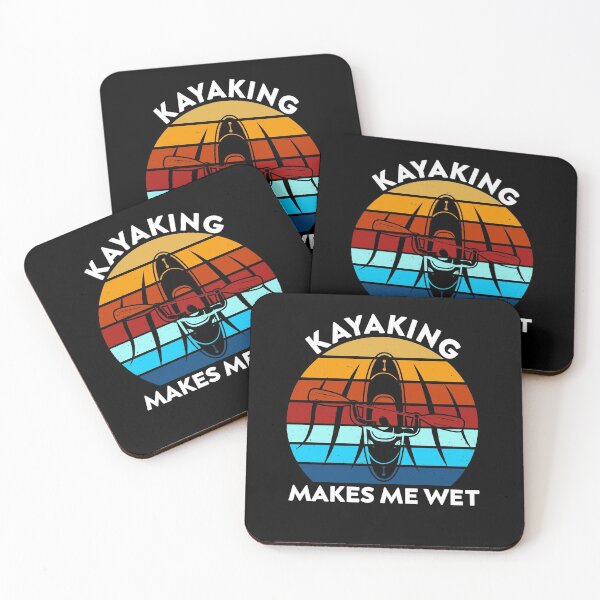 Item preview,  Kayaking Gets Me Wet Vintage designed and sold by zedesigner-.