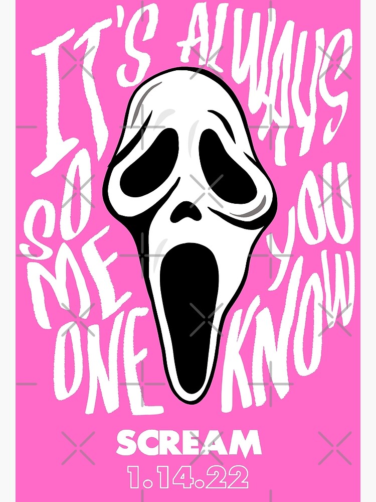 Scream 2022 - Pink | Poster