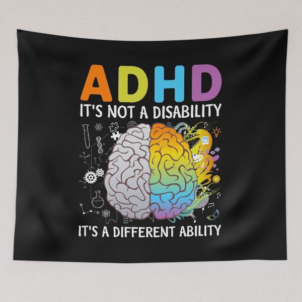 Item preview, ADHD It's Not A Disability It's A Different Ability Autism designed and sold by Best Designer.