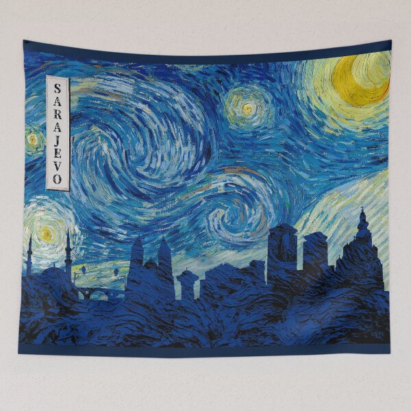 Item preview, Sarajevo Van Gogh Starry Night designed and sold by DFerraz.