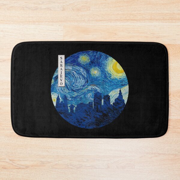 Item preview, Sarajevo Starry Night Van Gogh Circle designed and sold by DFerraz.