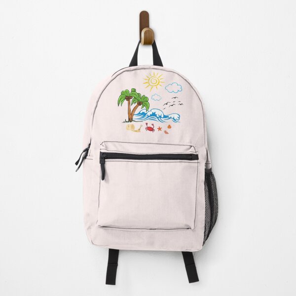 Item preview, Palm Tree Retro Style Tropical Beach designed and sold by wisamart.