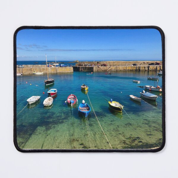Item preview, Summer at Mousehole Harbour, Cornwall designed and sold by RevolutionEarth.