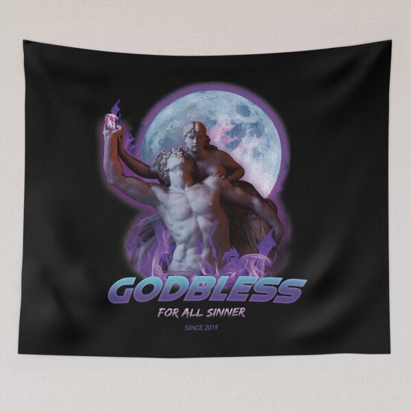 Item preview, Godbless - surrealistic collage designed and sold by katiamelnik.