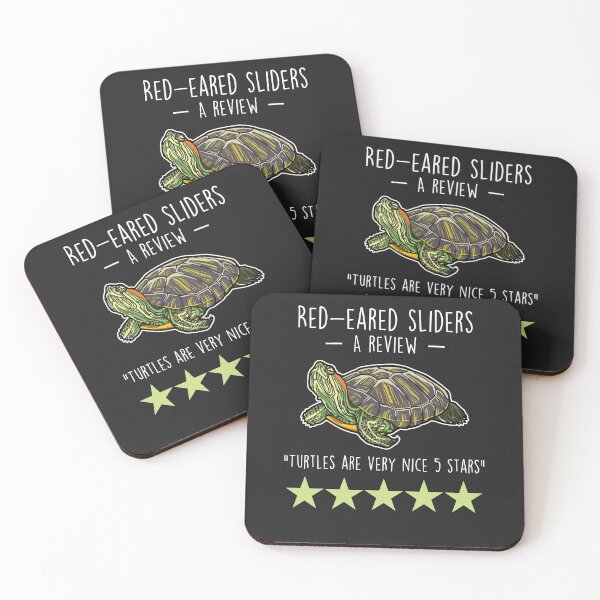 Item preview, Red-Eared Slider Turtle Review designed and sold by Clara Hollins.