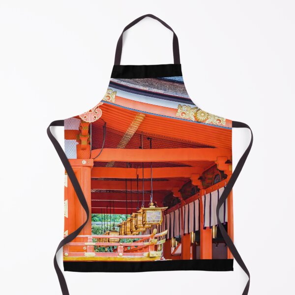 Item preview, Lanterns in the Honden or main shrine at Fushimi Inari-Taisha, Kyoto designed and sold by Lyl Dil Creations.