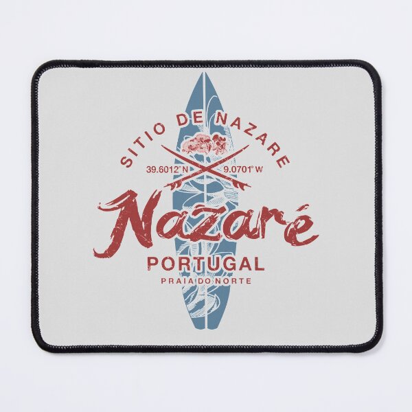 Item preview, Nazare Portugal Retro Vintage Surfing designed and sold by IronEcho.