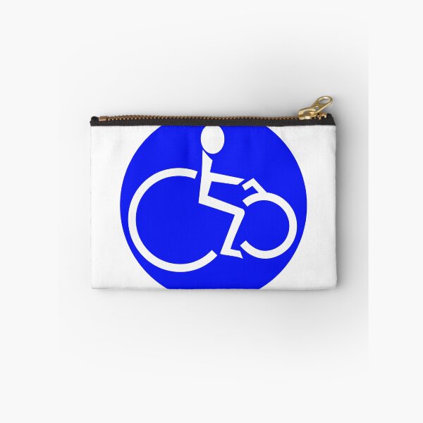 Item preview, Disabled Cyclist Biker Badge designed and sold by GrabartDesign.